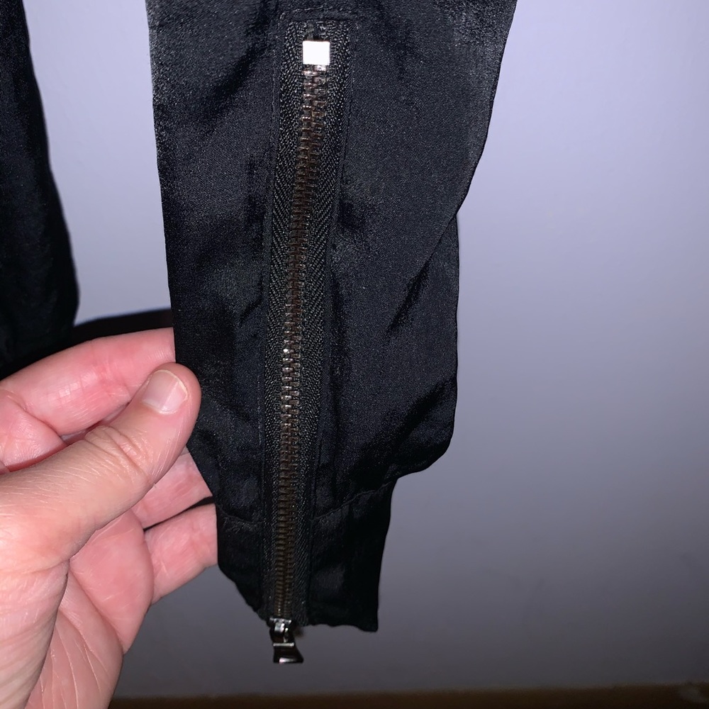 Princess Vera Wang Silk Jogger Pants Black Size XS - Picture 6 of 8